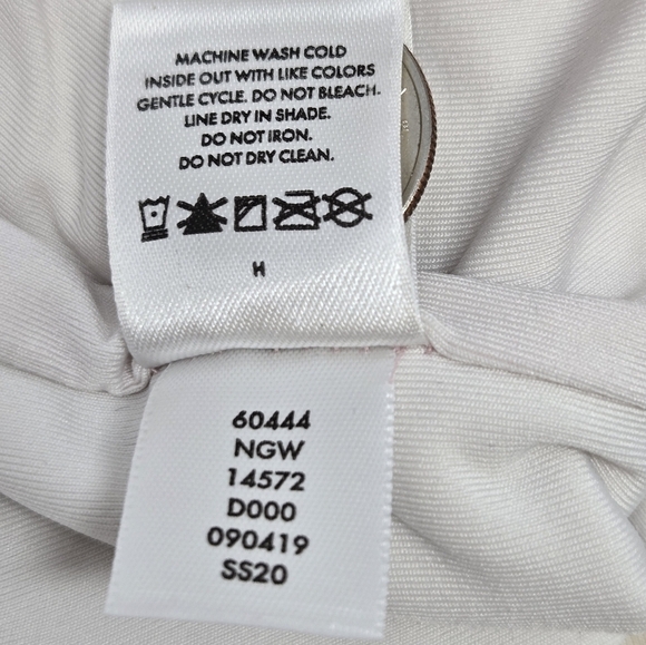 HANNA ANDERSSON LOT OF 2 BATHING SUIT TOPS TANKINI SWIM PINK STRIPE BLUE GIRLS 8 - Picture 6 of 16